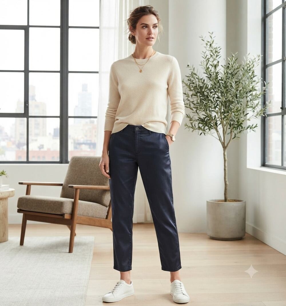AG Adriano Goldschmied The Caden Relaxed Tailored Trouser Size 30 EUC Minimalist